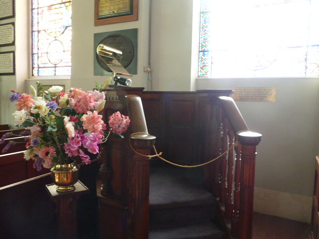 Pulpit in St Matthew's